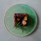 カシスとダブルチョコレートのブラウニー
